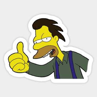 Thumbs Up Lenny Sticker